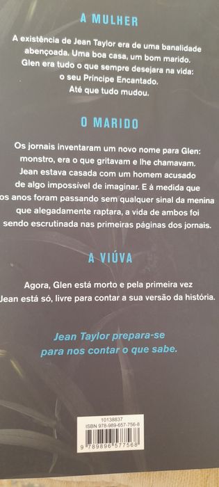 Livros de Fiona Barton: A viúva e  O silêncio.