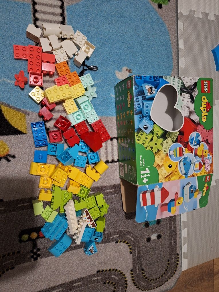 Klocki lego duplo pudełko z serduszkiem 10909