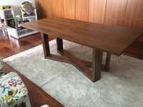 Mesa de sala NOVA em nogueira (Fabricante)