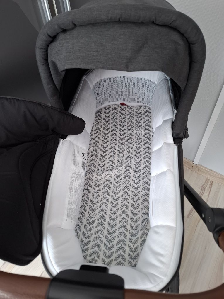 Wózek 2w1 Skiddou Moss (jak Cybex)