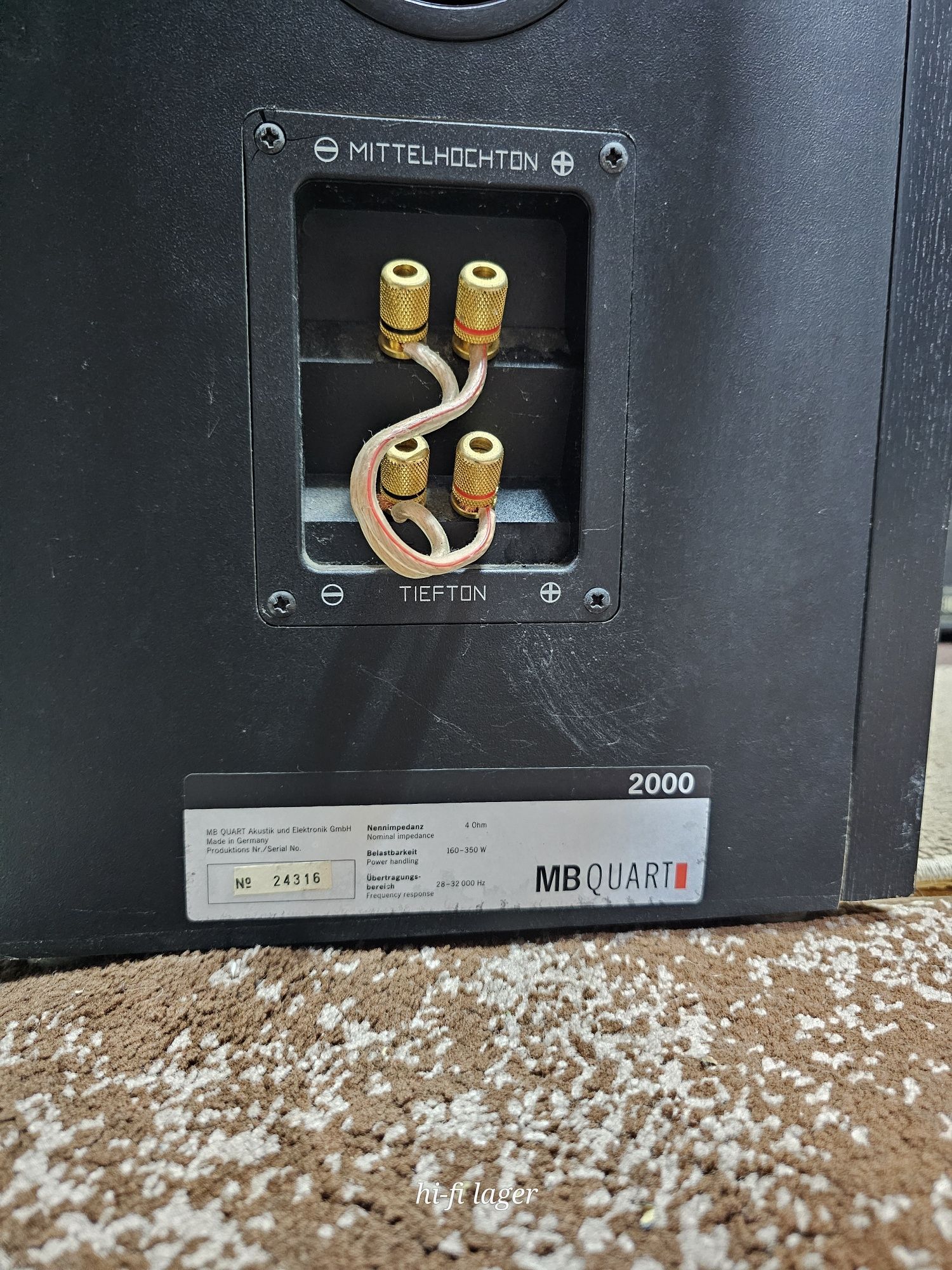 Mb quart 2000 акустика Топ модель HЧ 21 см Bec60кг