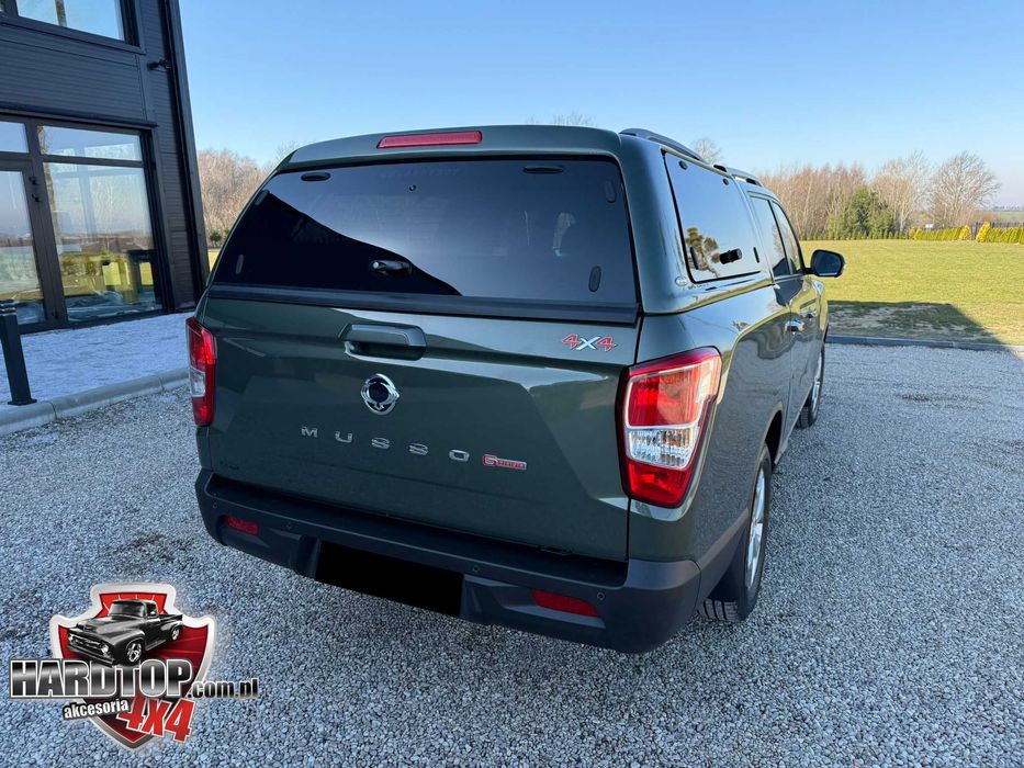 Zabudowa paki Ssangyong Grand Musso Szyby Podnoszone Hardtop na Pakę