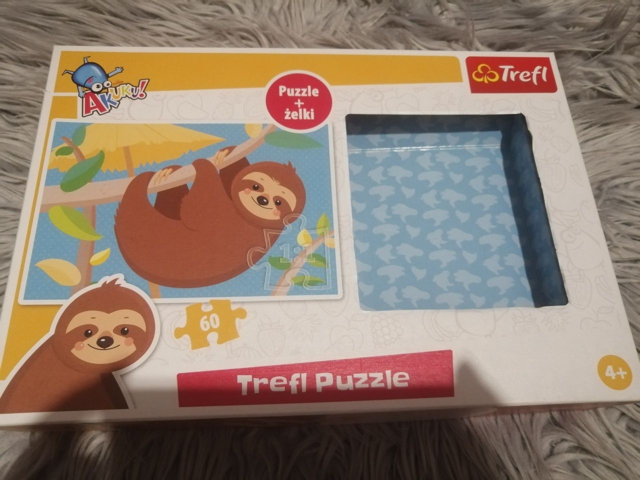 Puzzle Trefl 4+, 60 szt, nowe