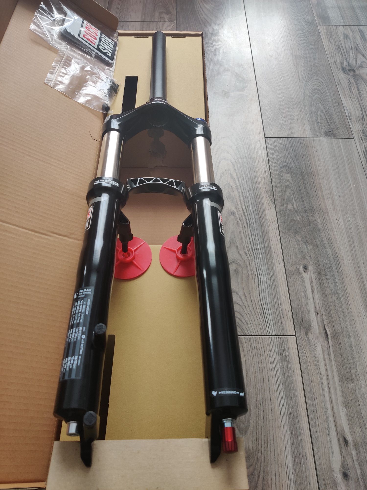 Amortyzator powietrzny Rock shox recon silver tk 26 solo air 100