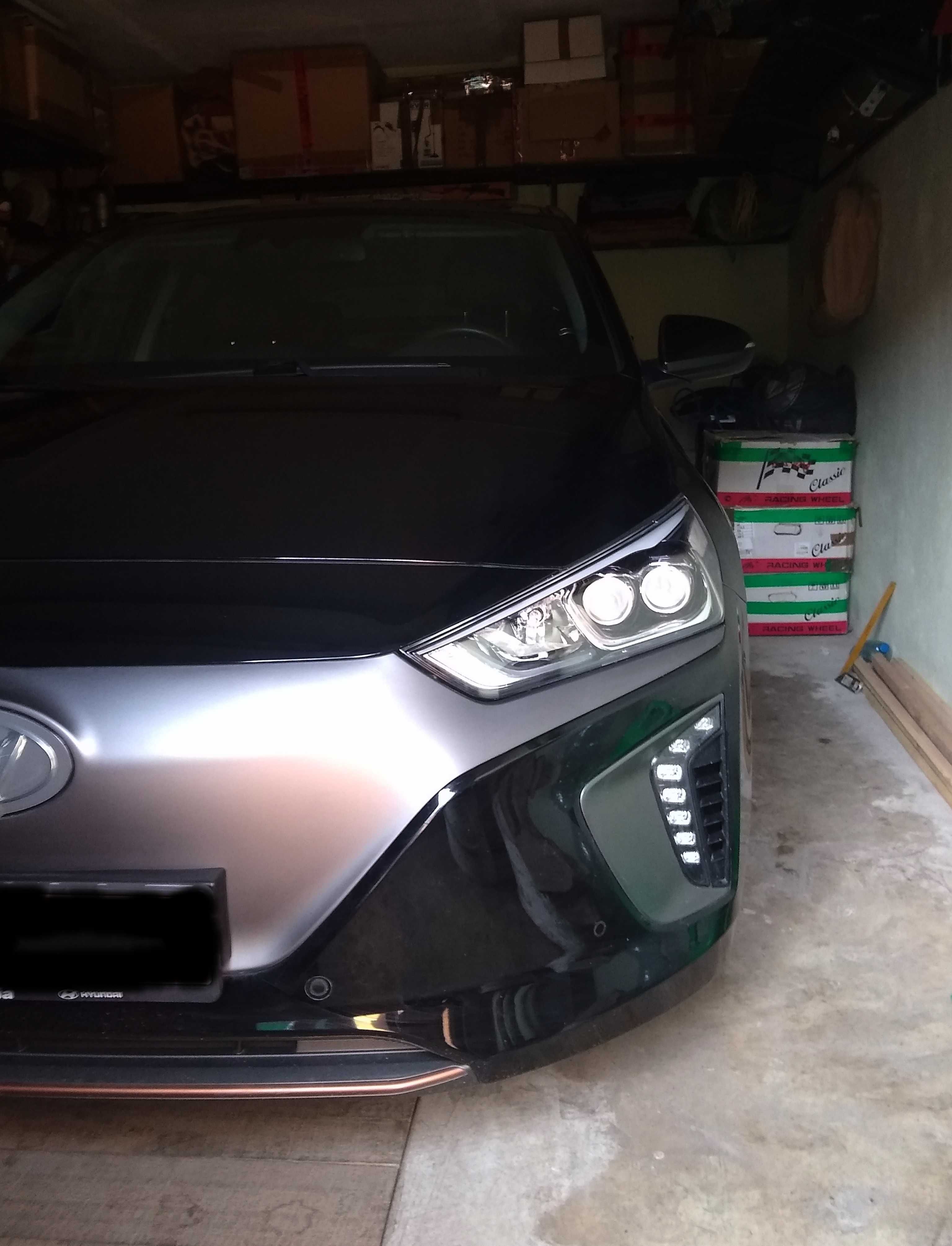 hyundai ioniq 2017 электро запас хода 224 км