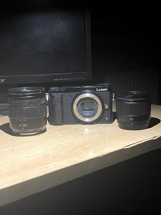 Lumix GX80 + 2 об'єктиви, 3 акумулятори, зарядка