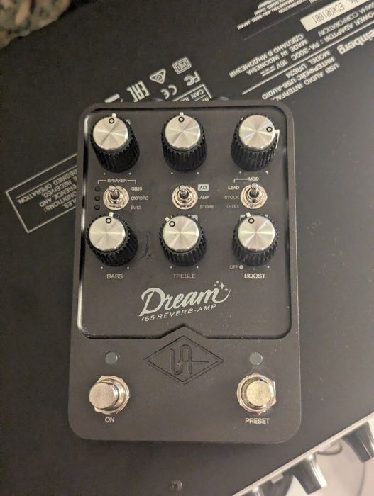 Pedal guitarra  UAD Dream 65 amp modeler