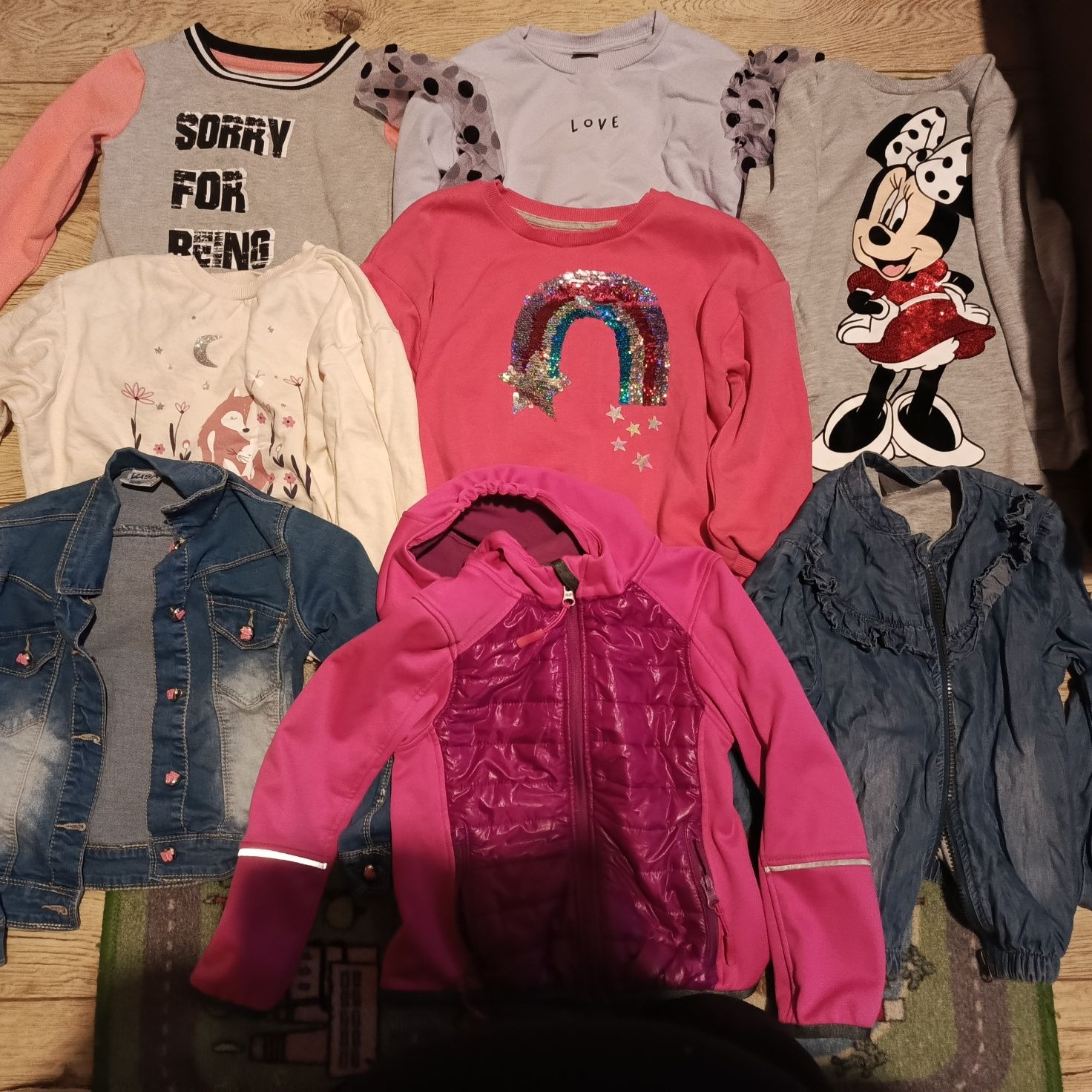 Bluzy 116 dla dziewczynki