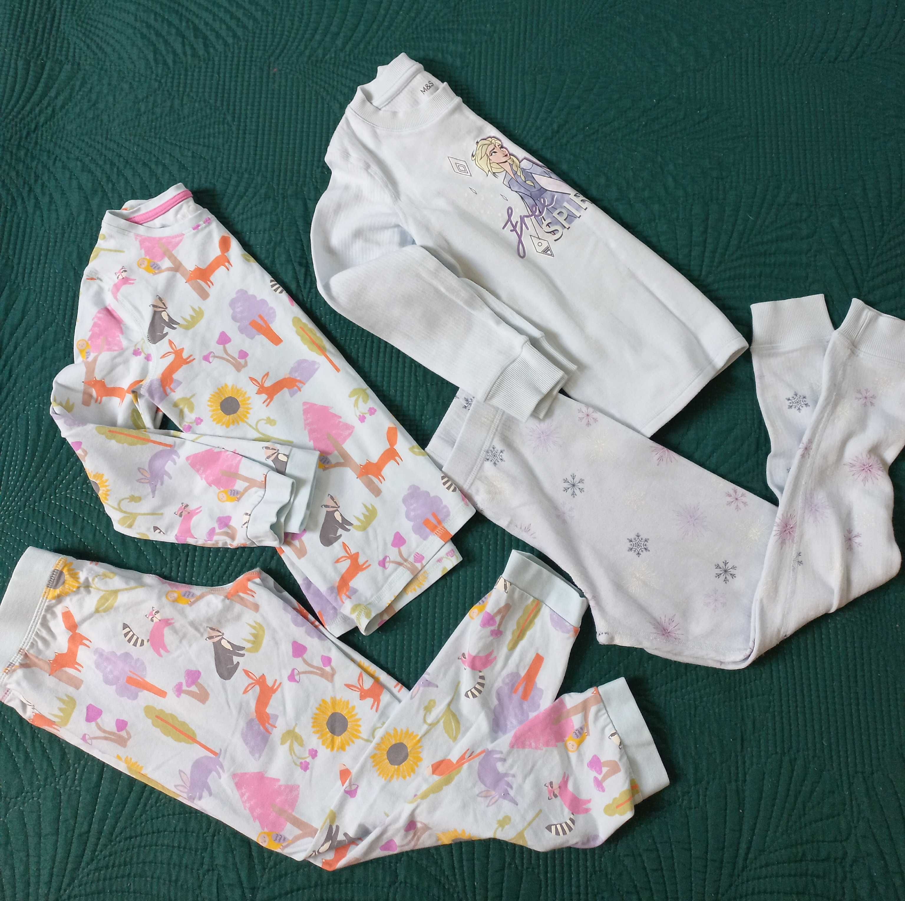 M&S Piżama Pidżama odzież nocna 2 pack 2 sztuki !! 122 cm 6 - 7 lat