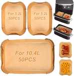 160x Papier Wkłady Do Pieczenia Frytkownicy Do Ninja Air Fryer Af500eu