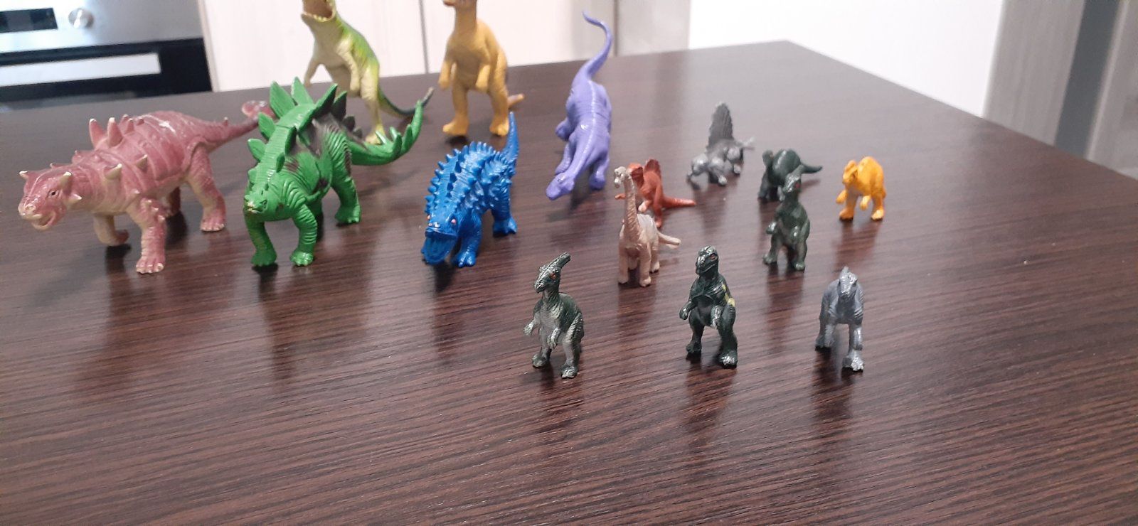 Набор динозаврів Юрського періоду. Динозаври.