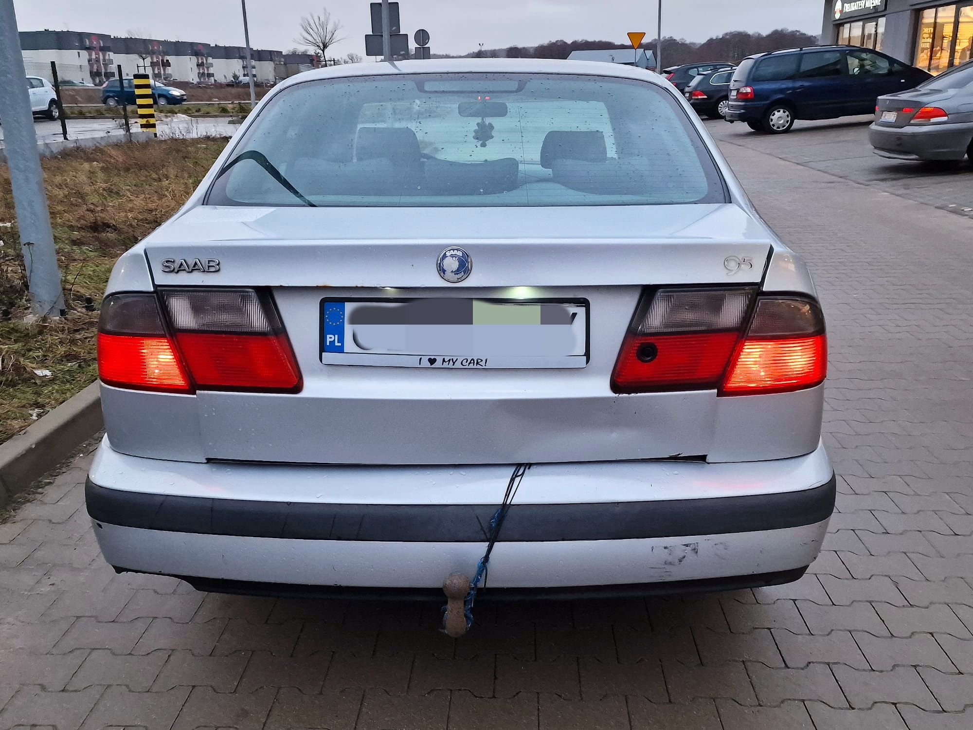 Saab 9 5 2.0Gaz/LPG/Klimatyzacja/Elektryka/Hak/Sedan/Zarejestrowany///