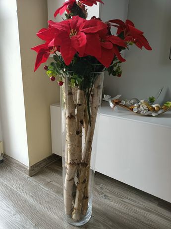 Patyczki patyki brzoza dekoracja świąteczna stroik