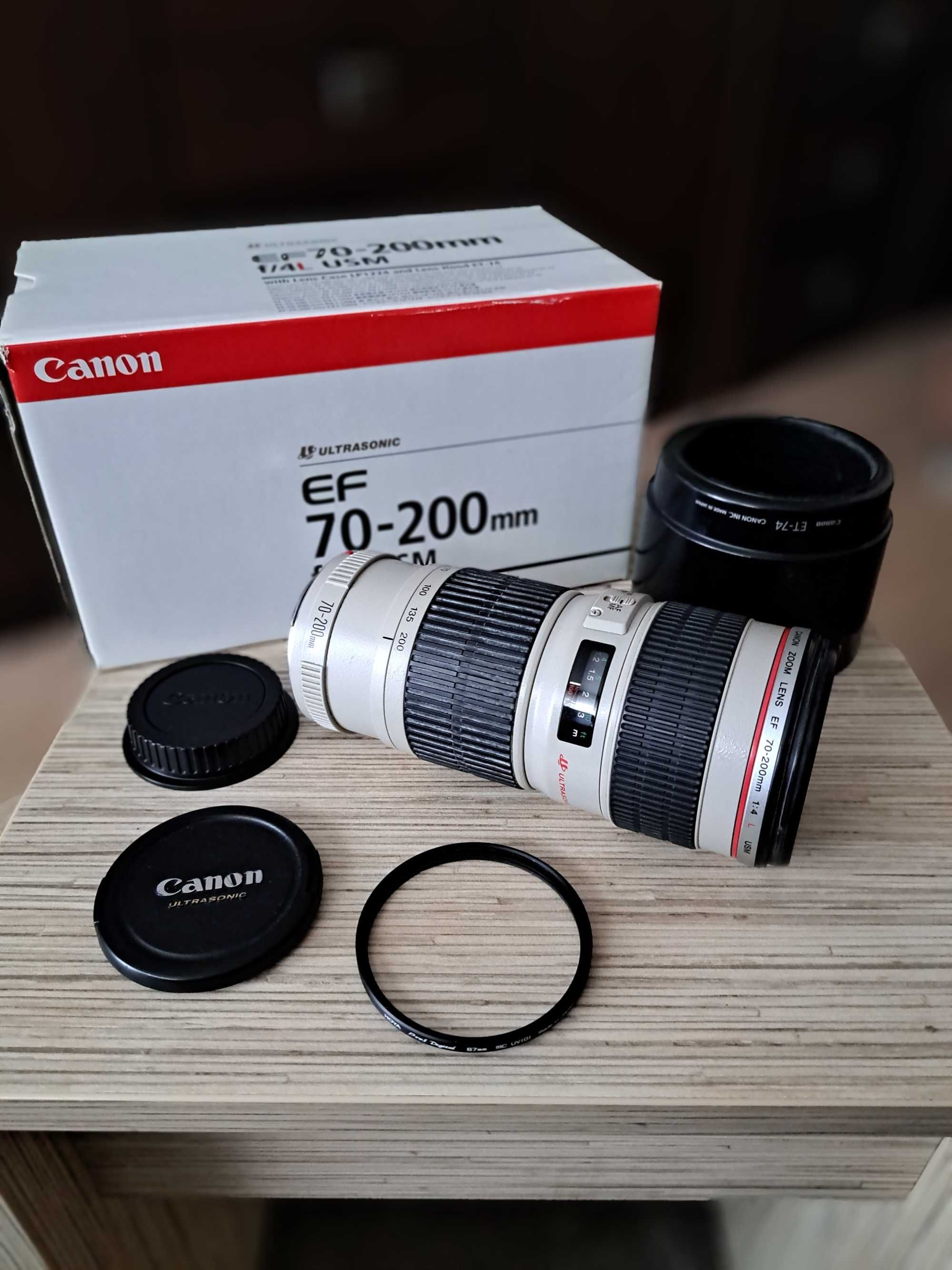 Obiektyw Canon 70-200 L f4 USM