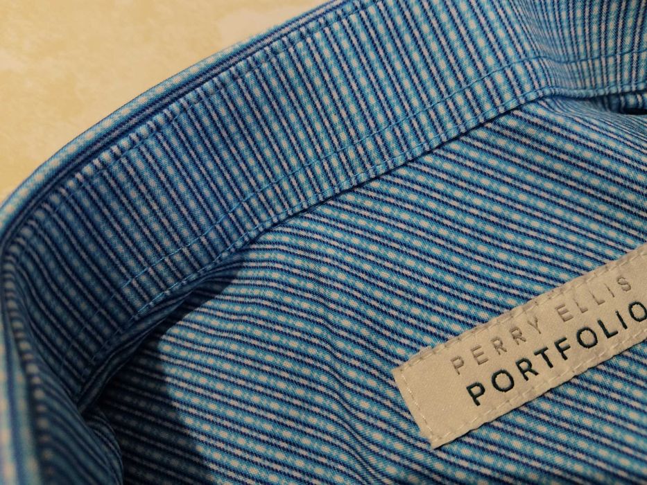 PERRY ELLIS USA - NOWA! Markowa Koszula Męska rozmiar L