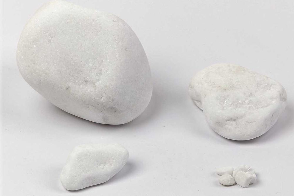 Thassos otoczak 1-3 cm  3-6 cm Oświęcim kamień śnieżnobiały oryginalny