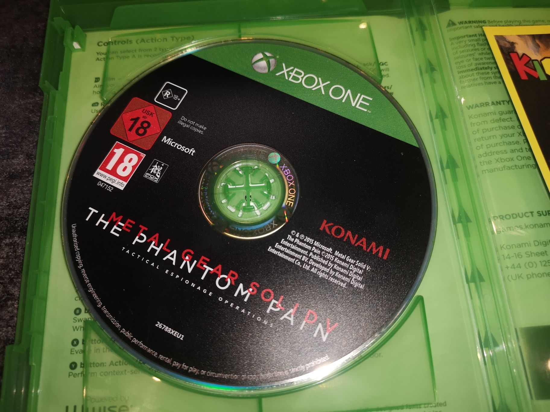 Metal Gear Solid Phantom Pain XBOX ONE gra (możliwość wymiany)