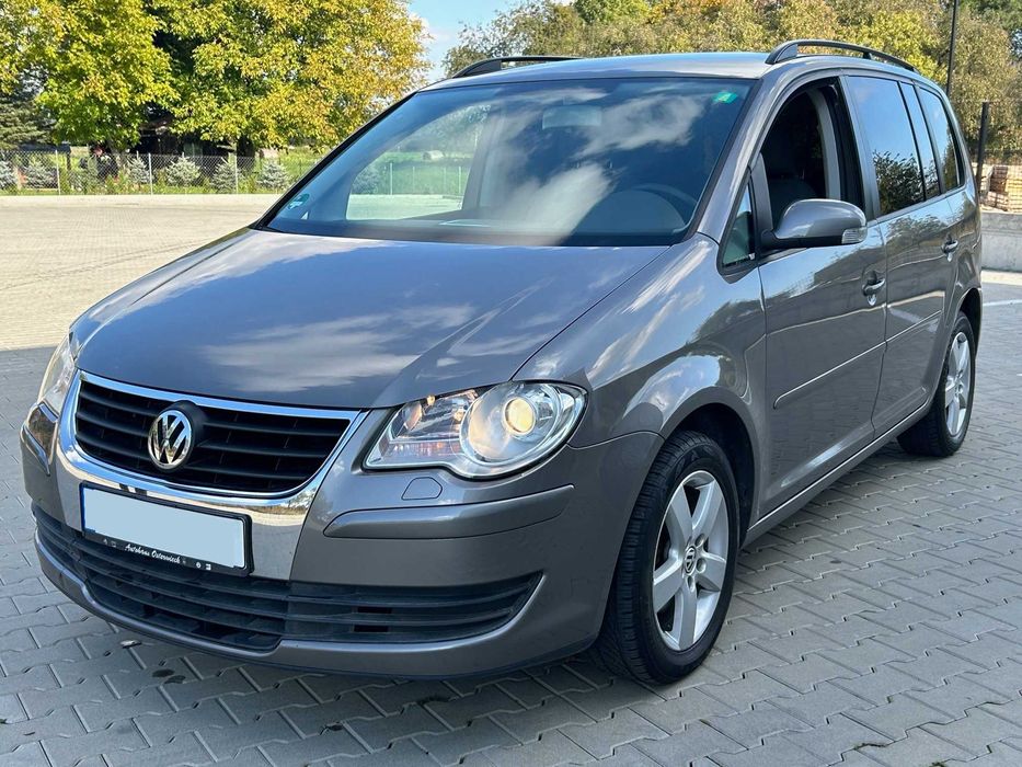 VW TOURAN 1.9 TDI, 2007r, Automat DSG, webasto, bardzo ładny