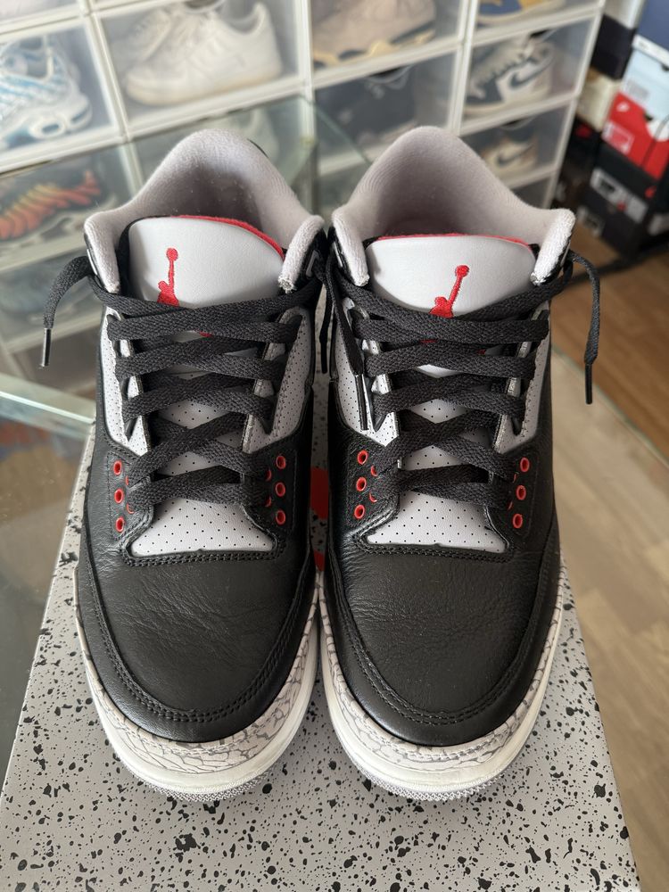 Jordan 3 black cement 2024