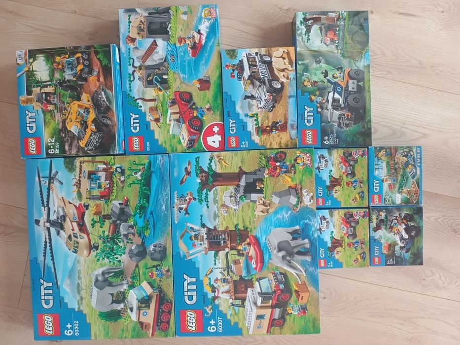 LEGO zestaw zwierzęta