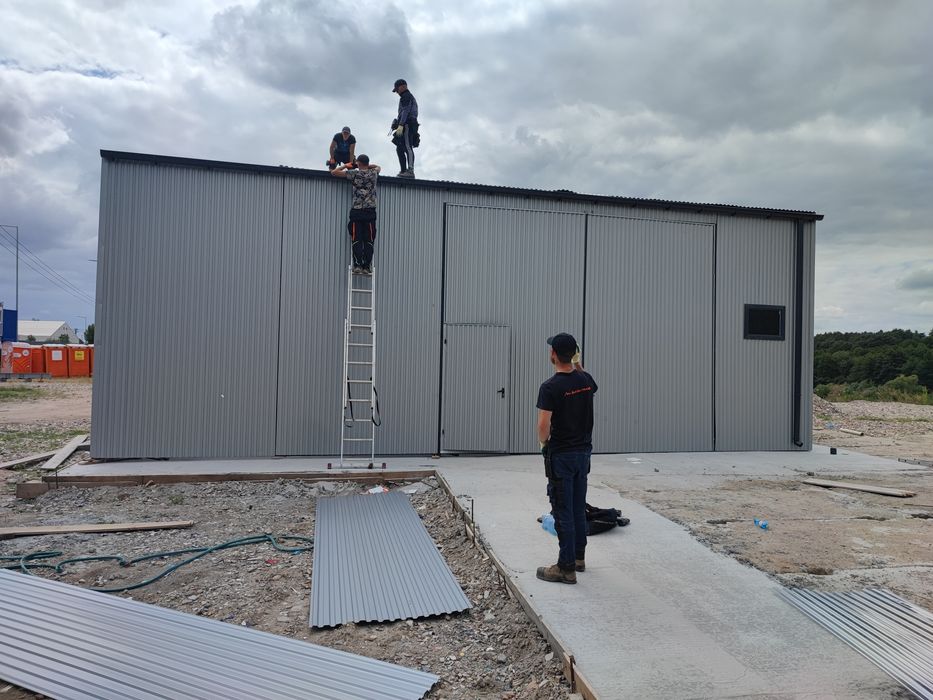 Konstrukcja hali stalowej