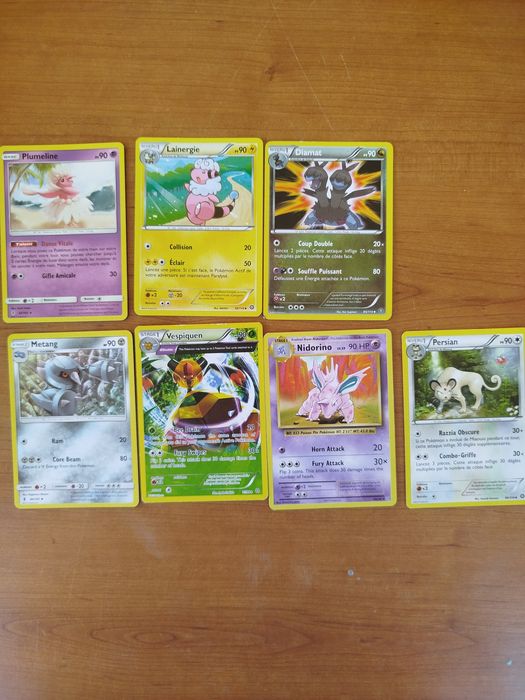 Cartas Pokémon 2015 a 2017