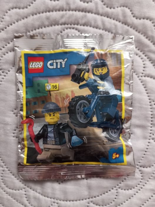 Klocki Lego City policjantka złodziej