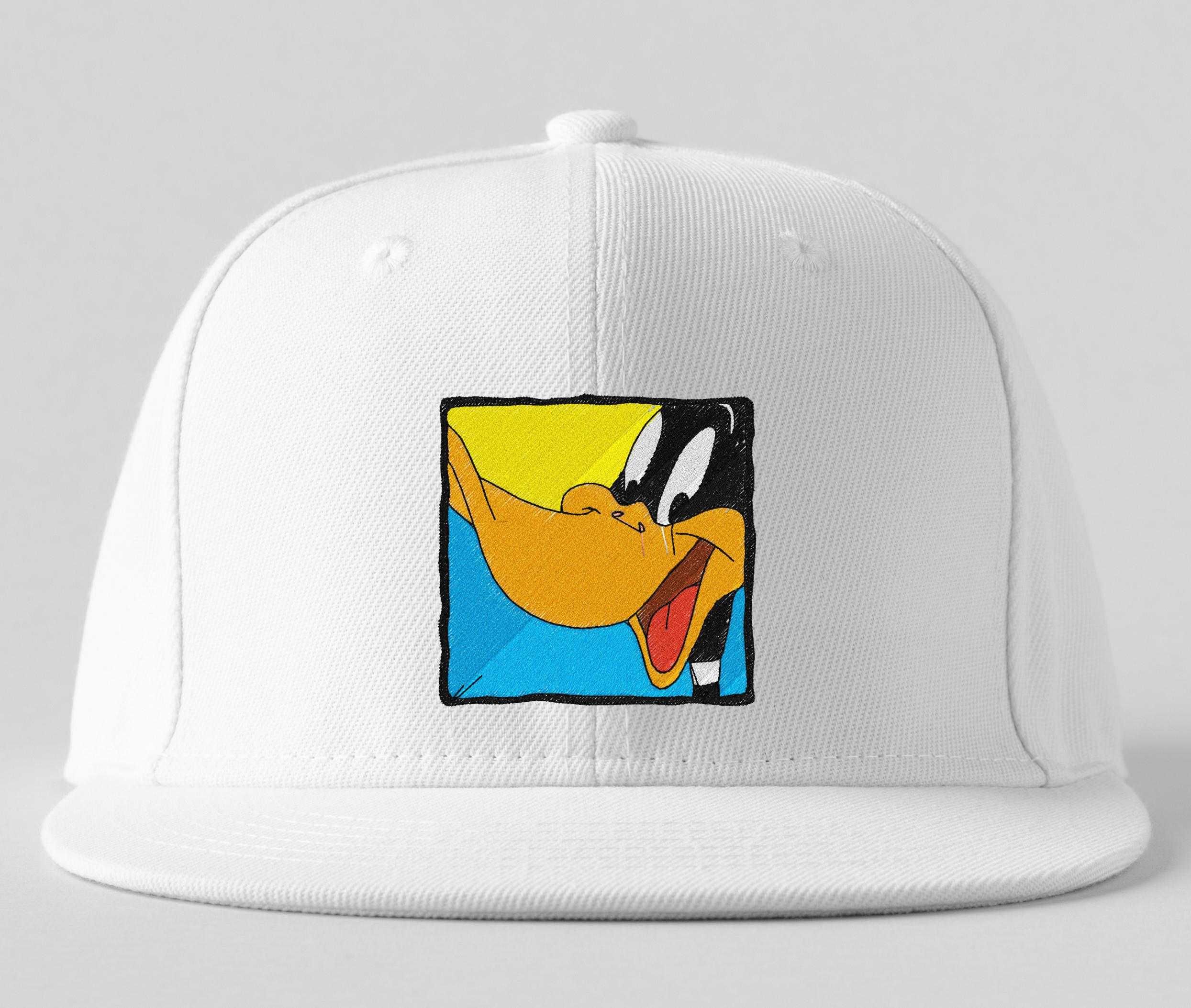 Czapka z daszkiem Snapback Daffy Duck Kaczor Looney Tunes Haft