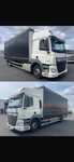 Camião DAF CF460, 8.15m c/plataf.retratil