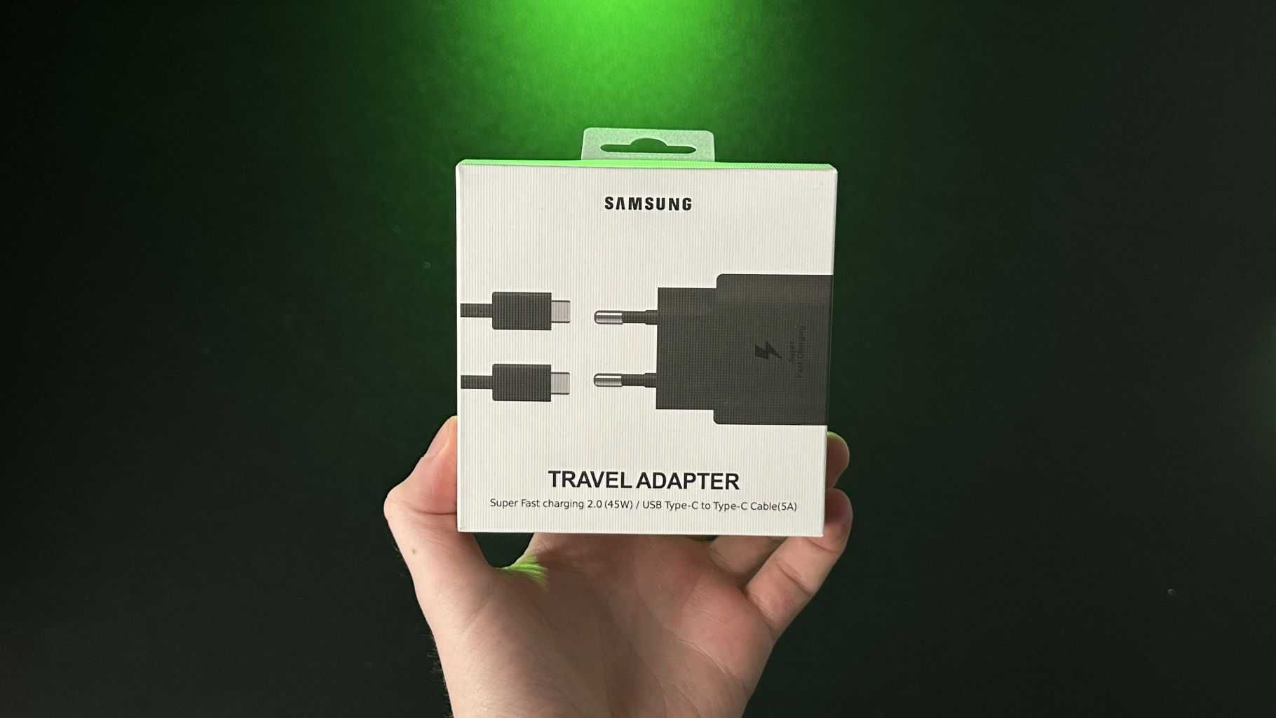NEW Мережевий зарядний пристрій Samsung 45W Travel Adapter USB-C Black