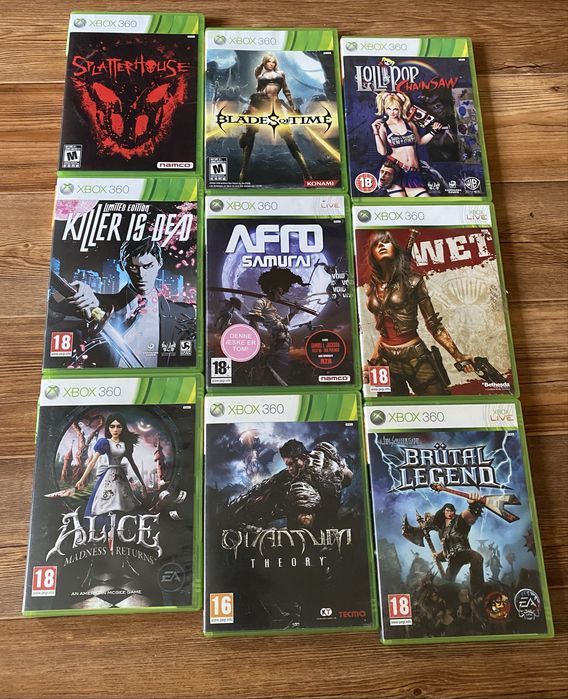 Xbox 360: Splatterhouse, Prototype, Castlevania, Spider-Man, Lollipop