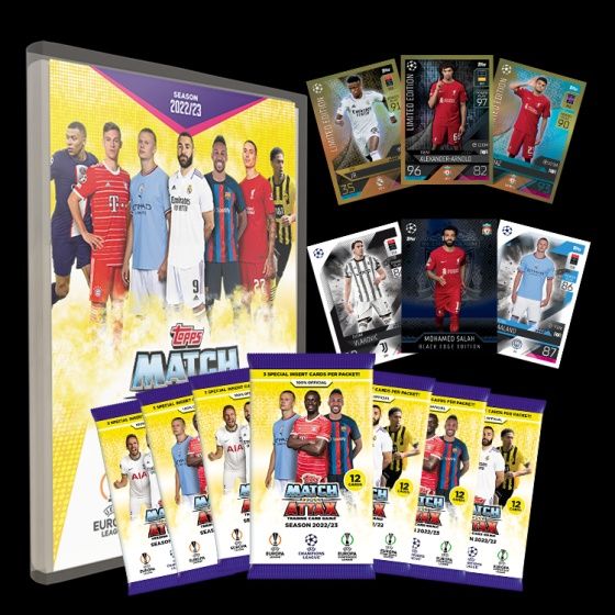 Topps 22/23 Futebol/F1 - Match/Turbo Attax Cartas