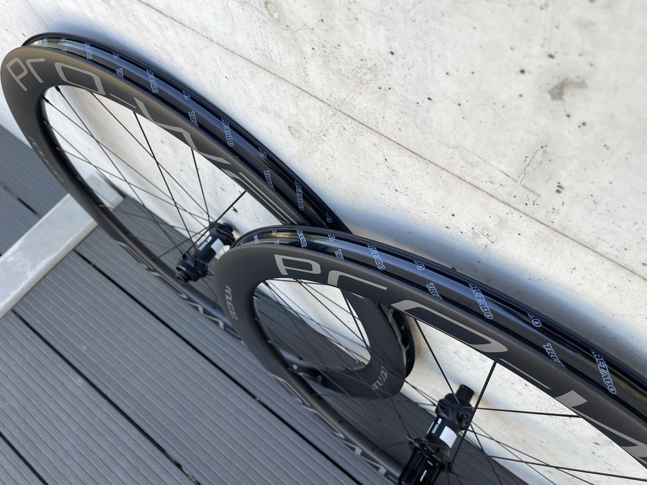Koła szosowe karbonowe carbon PRO-WAY TITANIUM 50mm GRAY DT SWISS 350!
