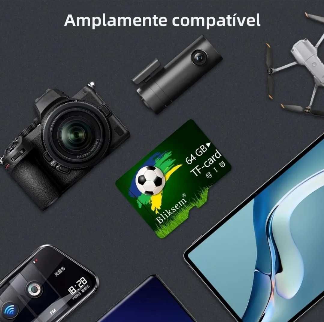 cartão memória  64GB  NOVO