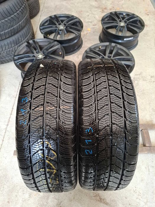 225/55R17C SEMPERIT Opony zimowe ! 2 szt ! MONTAŻ #213