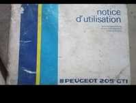 Manual Peugeot 205 GTI