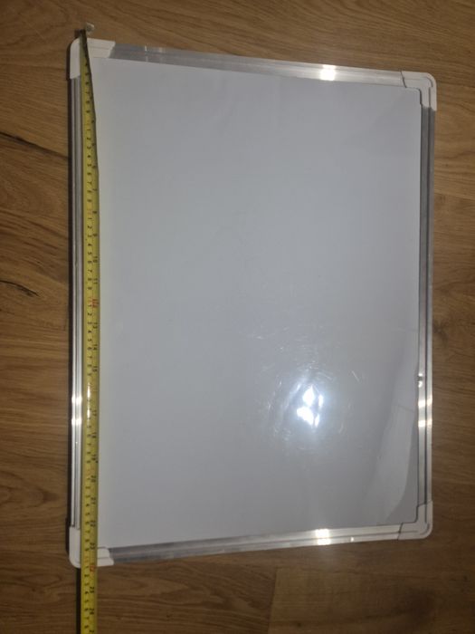 Tablica suchościeralno magnetyczna biała 60x45 cm