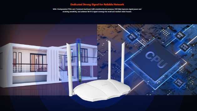 Tenda RX9 - WI-FI 6 двохдіапазонний гігабітний маршрутизатор AX3000