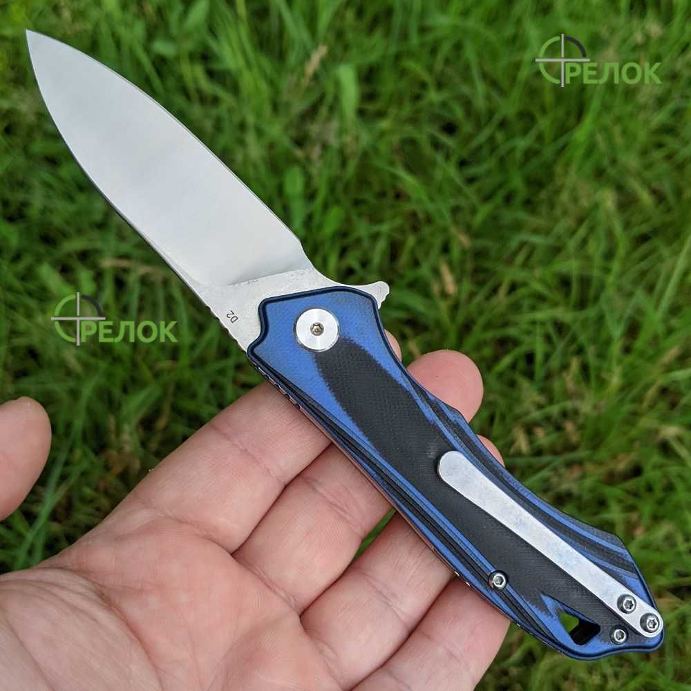 Нож складной Bestech Knife BELUGA (флиппер, сталь D2)