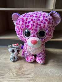TY Leopard 42cm duży Glamour Pink Beanie Boos