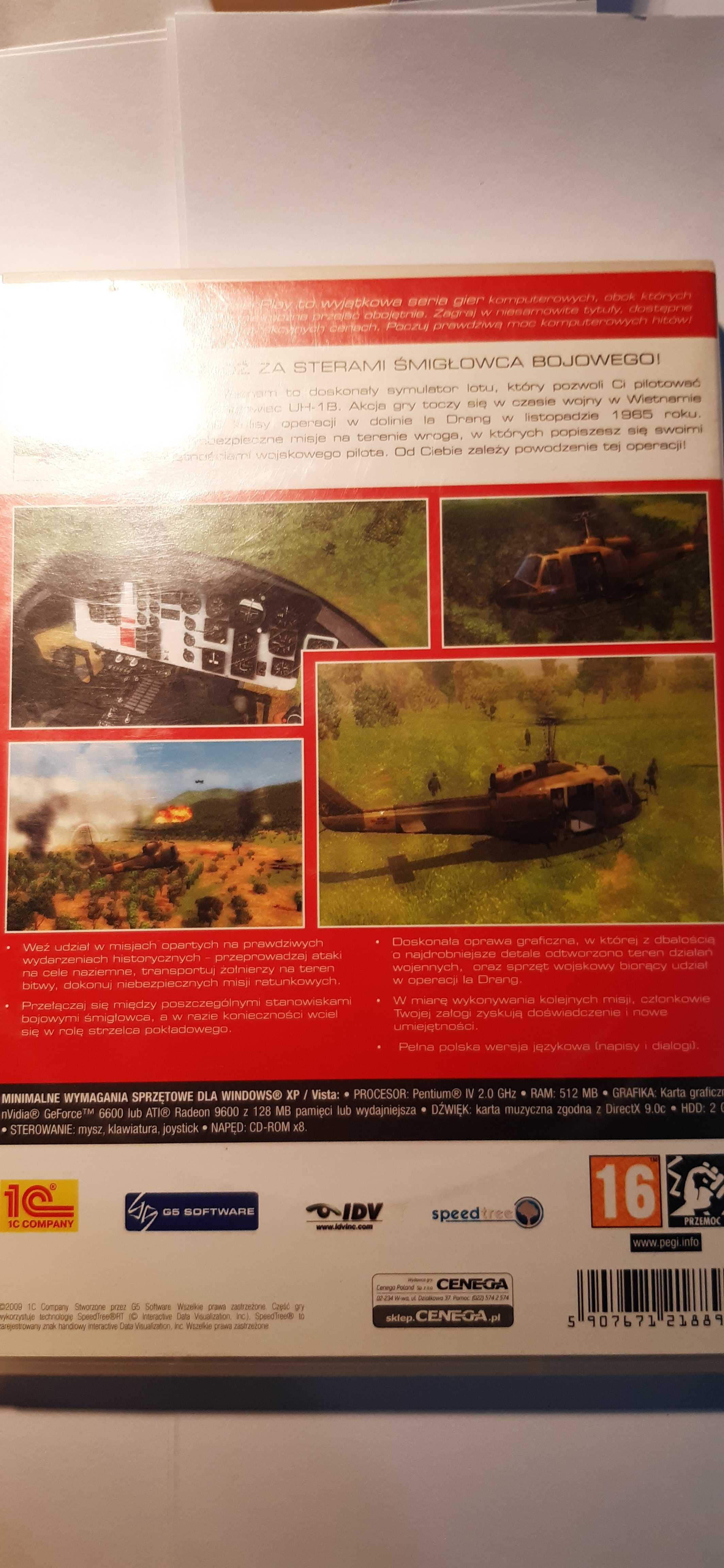 Whirlwind of Vietnam Operacja w dolinie Ia Drang retro gra pc