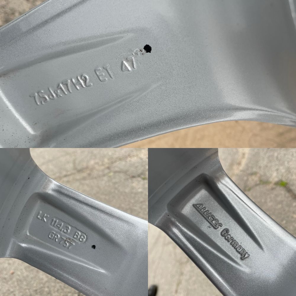 Диски R17/ 5x114.3/ ET47/ DIA 67.1 /Germany