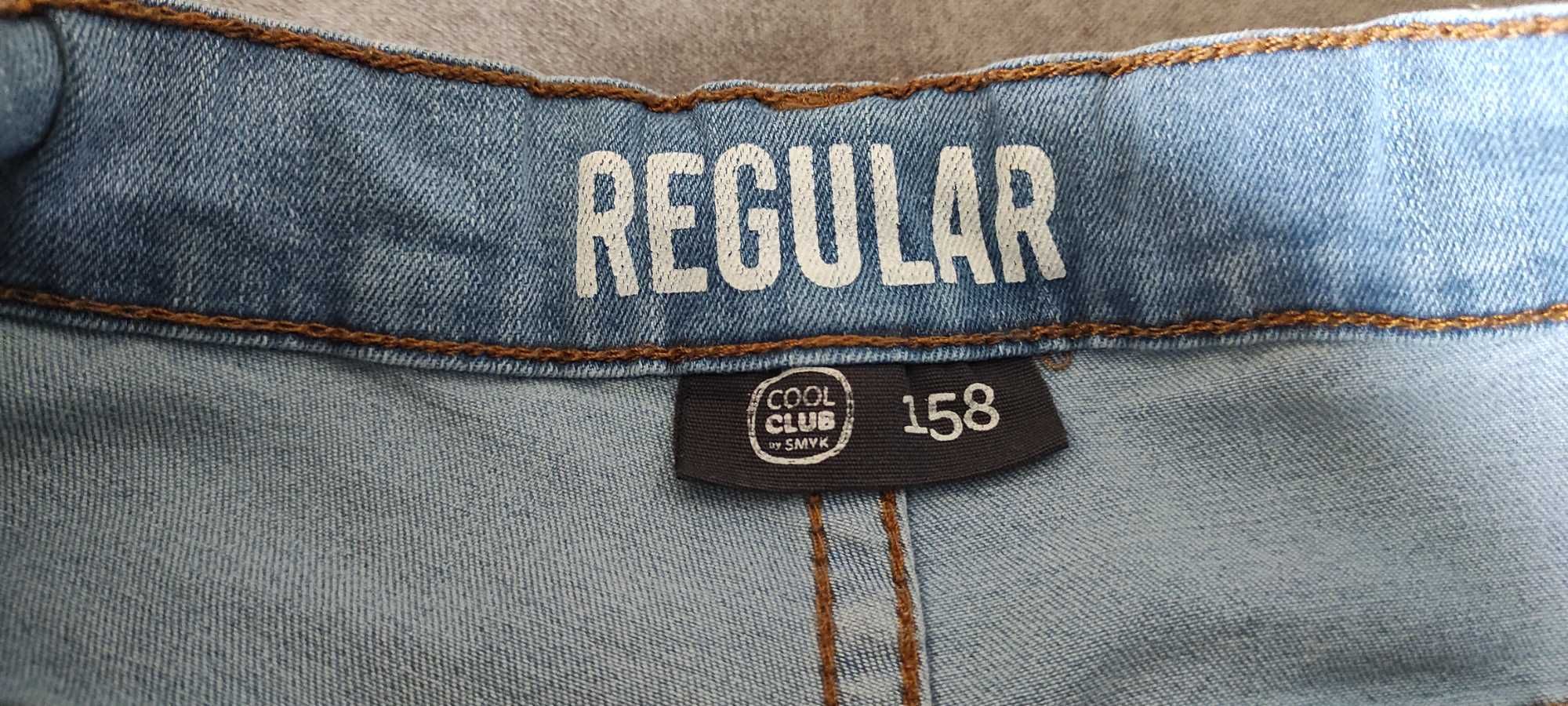 Jasnoniebieskie jeansy dla chłopca - Cool club - rozm. 158