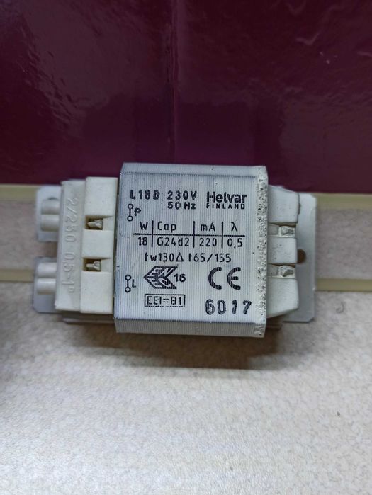 Stateczniki f-my Helvar 18W