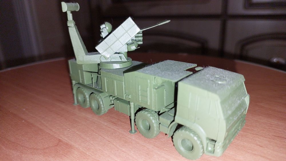 3д модель зі смоли Панцирь с1 ,маштаб 1.87