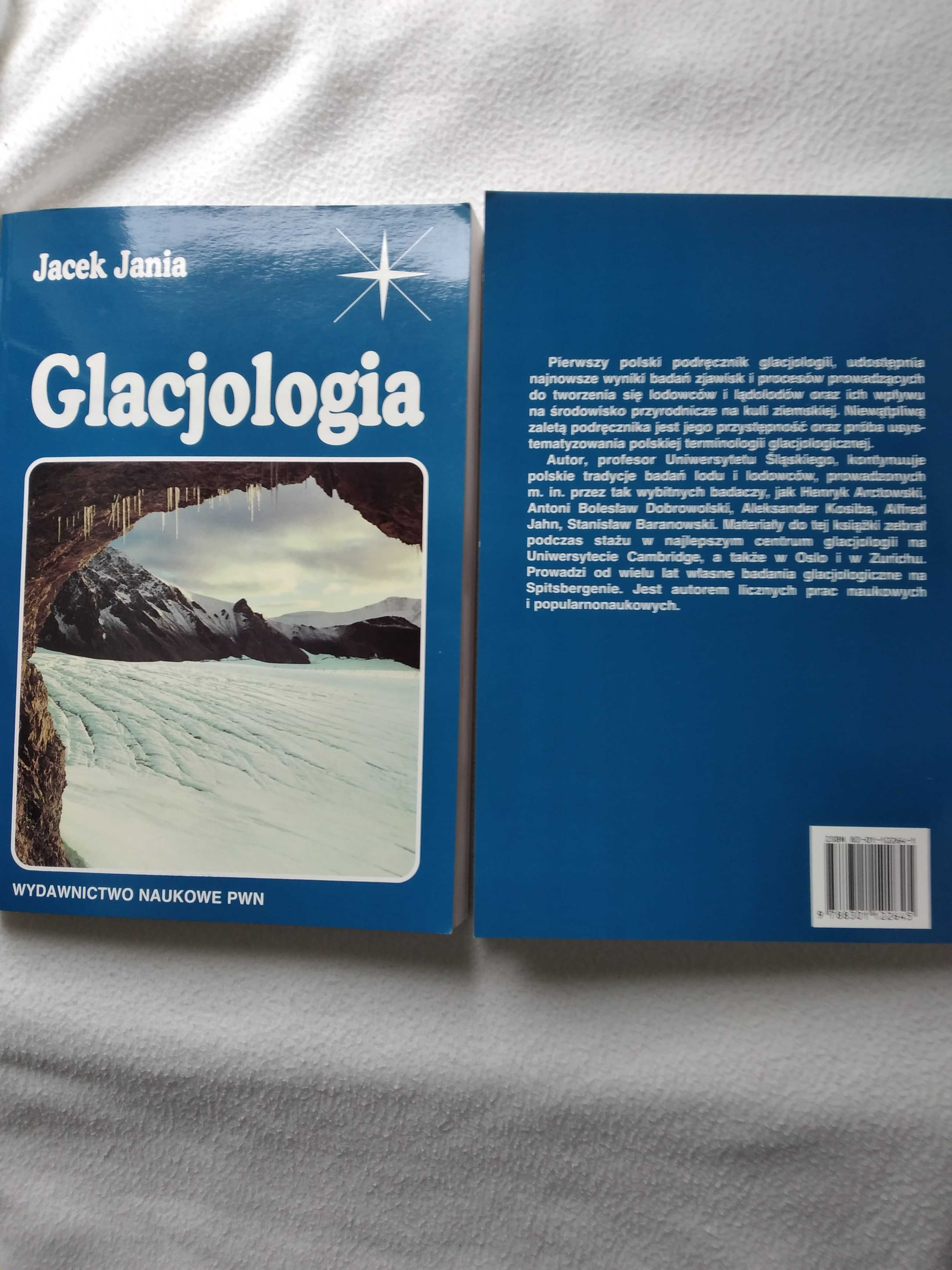 Jedyny polski podręcznik o lodowcach "Glacjologia" 359 stron PWN.