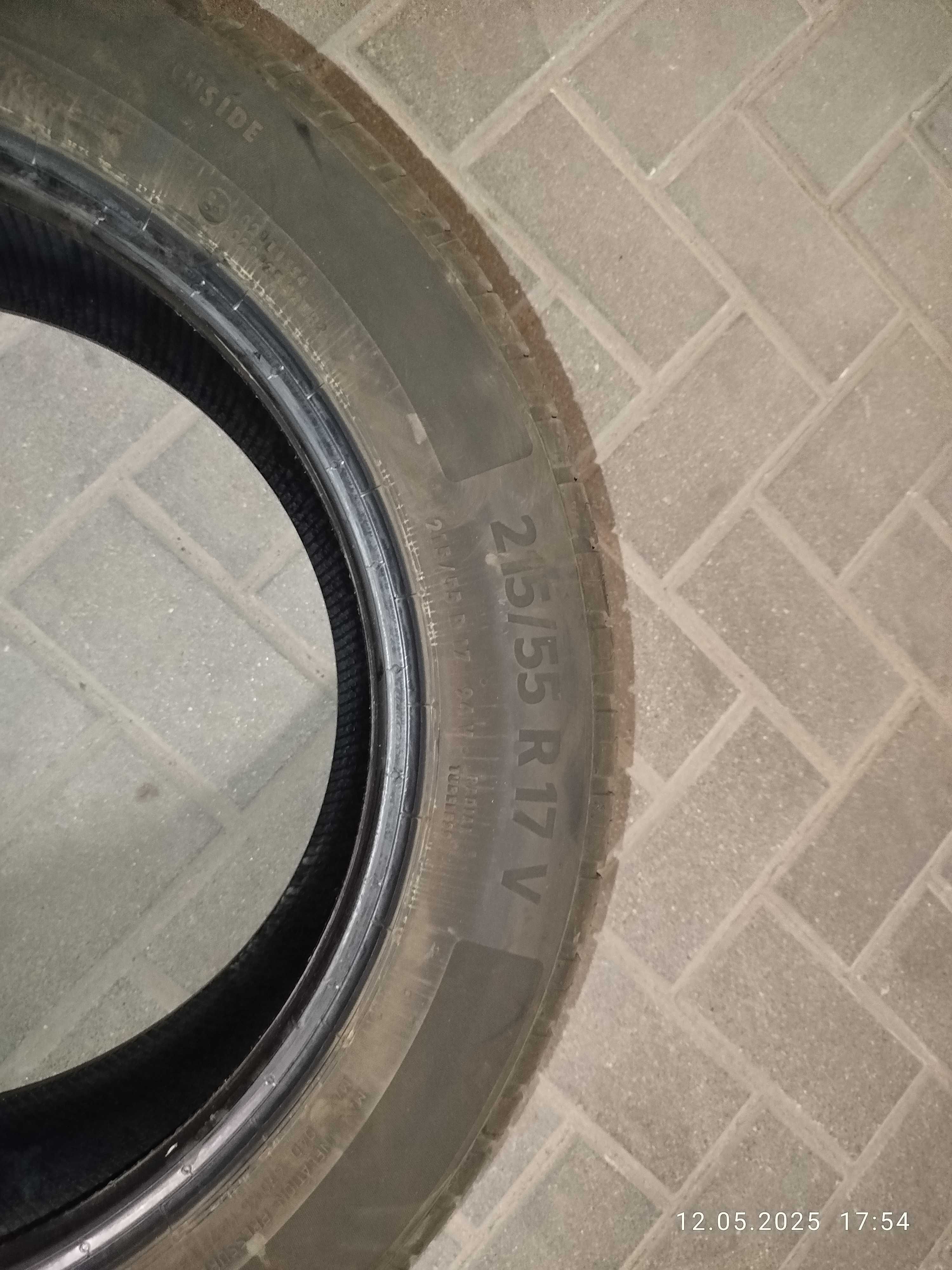 NOWE !! opony letnie Continental 215/55 R17