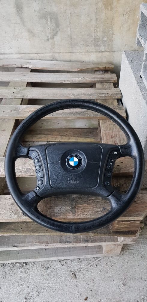 Bmw e39/bmw e38 Volante original bmw c airbag e botões todos a funcion