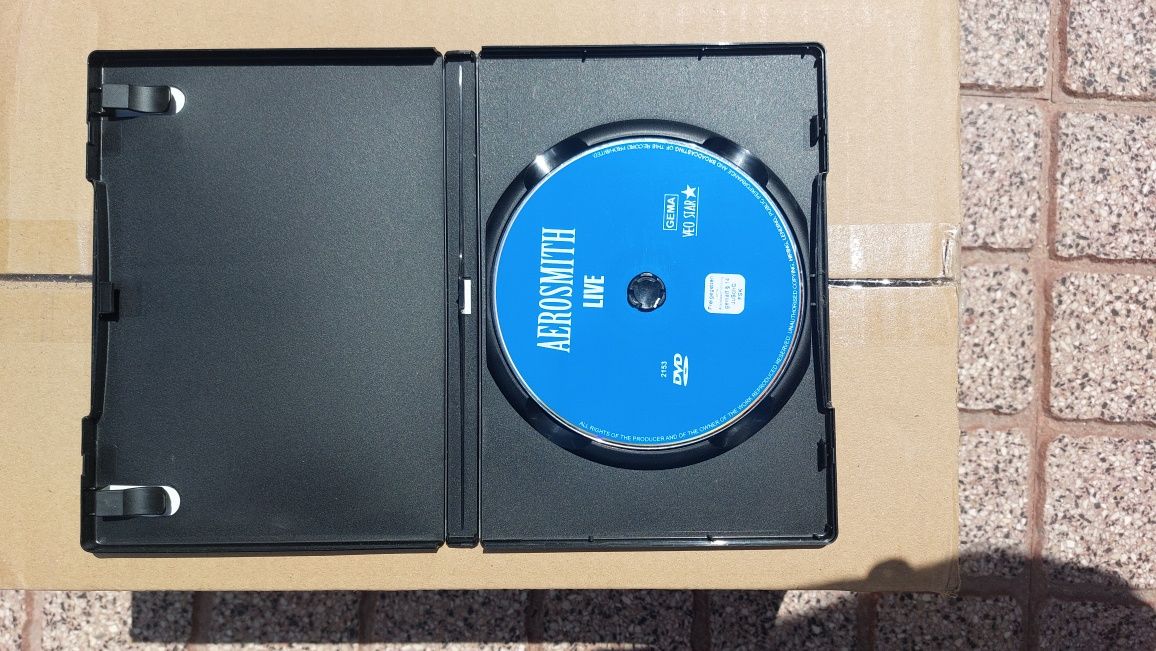 DVD ao Vivo da banda AEROSMITH