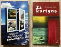2 Książki Franciszek Haber- „Widzenia i przywidzenia” i „Za kurtyną”